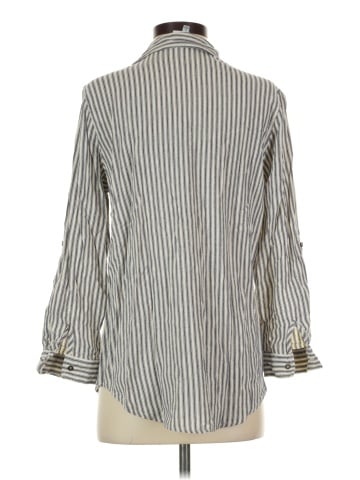 Hester & Orchard 3/4 Sleeve Button-Down Shirt (view 2)