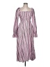 THML Stripes Pink Casual Dress Size 6 - photo 1