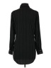 Jones & Co 100% Polyester Stripes Black Long Sleeve Blouse Size XS - photo 2