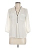 H&M Ivory 3/4 Sleeve Blouse Size 6 - photo 1