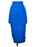 Bebe Solid Blue Formal Skirt Size XXS - photo 1