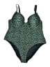 Cupshe 100% Polyester Print Green One Piece Swimsuit Size 3X - photo 1