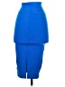 Bebe Solid Blue Formal Skirt Size XXS - photo 2