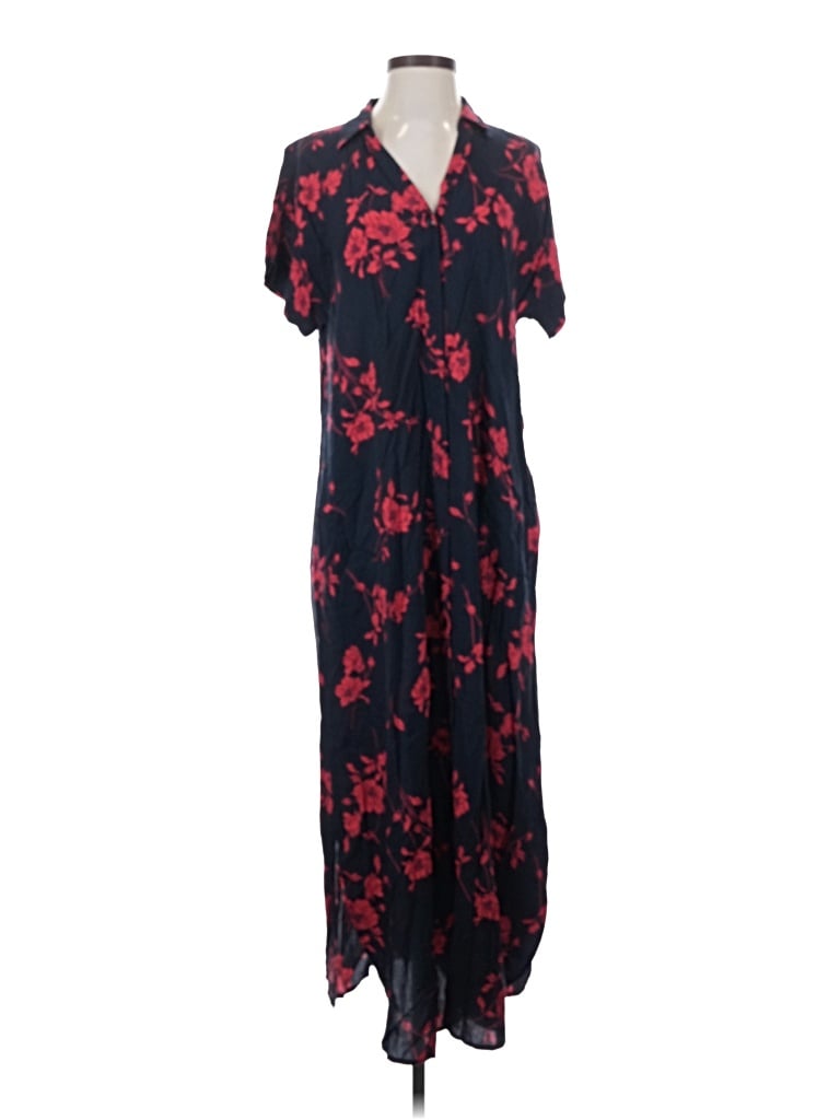Pre-owned Jjill Casual Dress In Black