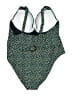 Cupshe 100% Polyester Print Green One Piece Swimsuit Size 3X - photo 2