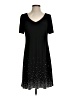 MSK Stars Black Casual Dress Size S - photo 1