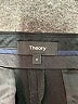 Theory Solid Black Wool Pants Size 8 - photo 7