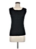 Quintessential 100% Polyester Black Sleeveless Top Size M - photo 1
