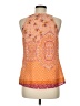 Sanctuary 100% Polyester Orange Sleeveless Blouse Size M - photo 2