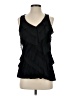 New Directions Black Sleeveless Blouse Size S - photo 1