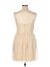 Bari Jay 100% Polyester Solid Ivory Cocktail Dress Size 16 - photo 2