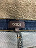 NYDJ Solid Blue Jeans Size 18 - photo 4
