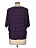 Sparkle & Fade Blue Short Sleeve Top Size L - photo 2