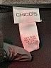 Chico's 100% Nylon Black Sleeveless Blouse Size Med (1) - photo 7