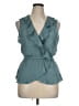 Max Studio 100% Polyester Teal Sleeveless Blouse Size XL - photo 1