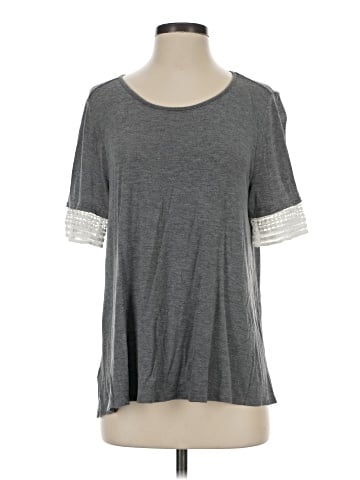 Ann Taylor LOFT Outlet Short Sleeve T-Shirt (view 1)