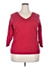 Faded Glory Red Pullover Sweater Size 18 - photo 1
