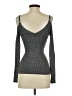 G by GUESS Gray Long Sleeve Top Size XS - photo 2