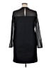 Cos Chevron-herringbone Black Cocktail Dress Size 14 - photo 2