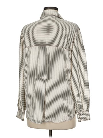 Massimo Dutti Long Sleeve Button-Down Shirt (view 2)