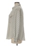 Massimo Dutti Stripes Ivory Long Sleeve Button-Down Shirt Size 6 - photo 5