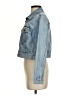 Coach 100% Leather Blue Denim Jacket Size XS - photo 5