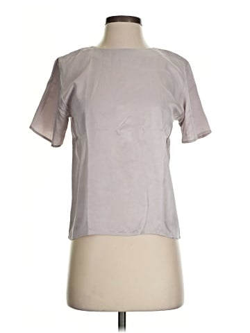 Assorted Brands Short Sleeve Silk Top (view 1)