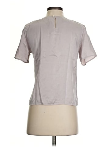 Assorted Brands Short Sleeve Silk Top (view 2)