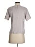 Assorted Brands 100% Silk Gray Short Sleeve Silk Top Size P (petite) - photo 2