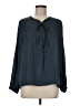J.Crew 100% Polyester Gray Long Sleeve Blouse Size M - photo 1