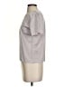Assorted Brands 100% Silk Gray Short Sleeve Silk Top Size P (petite) - photo 5