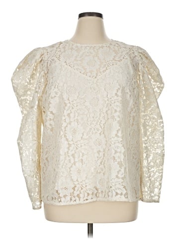 Express Long Sleeve Blouse (view 1)