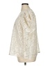 Express 100% Polyester Ivory Long Sleeve Blouse Size XL - photo 5