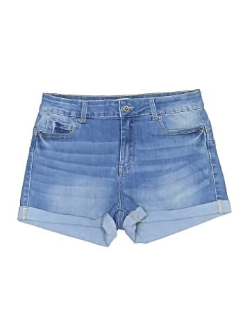 Wax Jean Denim Shorts (view 1)