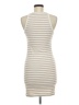 Old Navy Stripes Ivory Casual Dress Size M - photo 2
