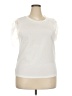 Ft Inc White Short Sleeve Top Size 3X - photo 1