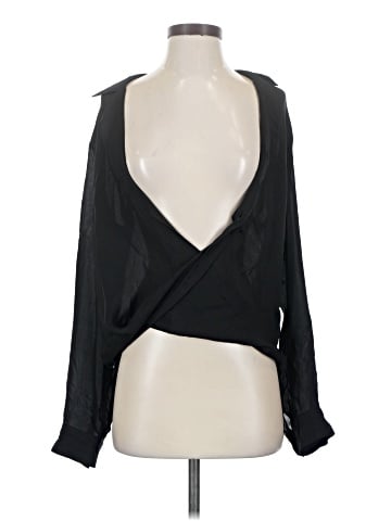 L'Agence Long Sleeve Blouse (view 1)