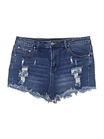 Almost Famous Denim Shorts (view 1)