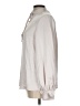 Iris & Ink 100% Polyester Silver Long Sleeve Blouse Size 10 - photo 5