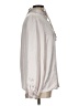Iris & Ink 100% Polyester Silver Long Sleeve Blouse Size 10 - photo 4