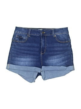 Wax Jean Denim Shorts (view 1)