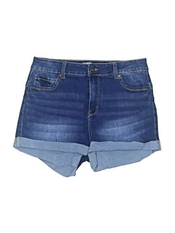 Wax Jean Denim Shorts (view 1)