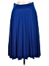 Covington Solid Blue Formal Skirt Size M - photo 1