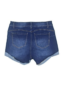 Wax Jean Denim Shorts (view 2)