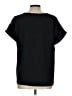 Blair Black Short Sleeve Top Size L - photo 2