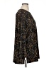 Susan Graver Graphic Black Casual Dress Size 1X - photo 4