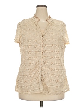 Alfani Short Sleeve Blouse (view 1)