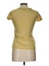 Boden 100% Cotton Yellow Short Sleeve Top Size 10 - photo 2