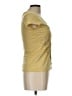 Boden 100% Cotton Yellow Short Sleeve Top Size 10 - photo 4