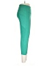 Nicole Miller Color Block Green Active Pants Size M - photo 4